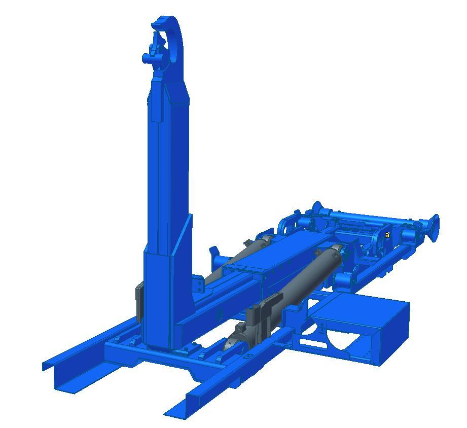 JEDNORAMENNÝ MECHANISMUS HOOKLOADER / ABROLLKIPPER CTS 1.