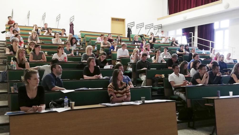 KONFERENCE A SEMINÁŘE KST ČR Účastníci kurzu potom zasedli do lavic a podrobili se písemnému závěrečnému testu, který prověřil jejich znalost právních předpisů, zejména zákona č. 36/1967 Sb.