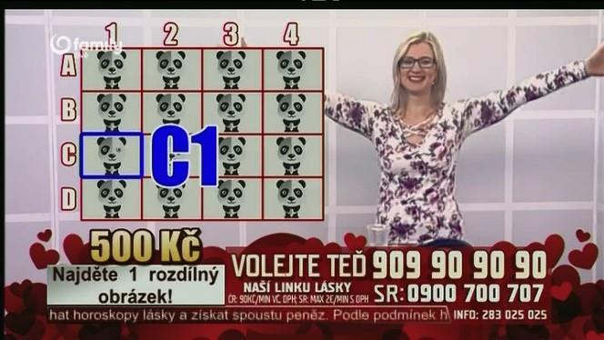 tabuli. Pravidla, která moderátorka často připomíná, říkají, že písmena lze libovolně opakovat, nikoliv však měnit, přidávat háčky a čárky apod. Hledané povolání musí končit na písmeno Ř.