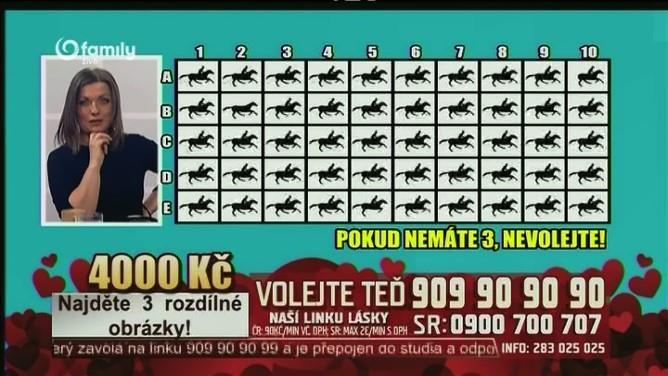 Záznam č. 5 Program: JOJ Family Datum: 26. 2. 2018 Čas: 18:05 18:50 hod Obsah: Interaktivní soutěž má na rozdíl od výše analyzovaných záznamů pouhých 45 minut.