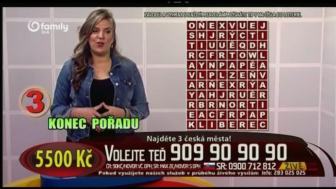 opakovaně zmiňuje, že diváci dělají dvě chyby buď hned po sdělení loterijních čísel nezavěsí telefon, a tím pádem blokují své telefonní číslo, nebo nezvedají příchozí hovor v případě, že je automat