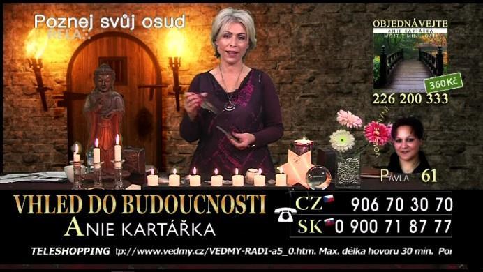 v souvislosti s jejich pracovními činnostmi, aniž by měli volající možnost věštbu okomentovat. Záznam č. 38 Program: RELAX Datum: 11