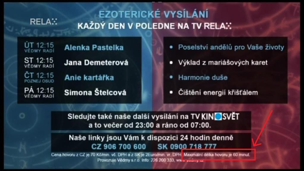 Výše bylo již zmíněno, že Rada požádala o vysvětlení ohledně proklamované maximální délky hovoru v případě vydání služby 8. 3. 2018. Navrhujeme vyčkat na toto vysvětlení. 4.