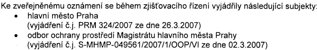 Pavlem Musiolem (leden 007), autorizovanou osobou dle zákona. Z oznámení vyplývá, že se jedná o tzv. podlimitní zámìr, tzn. zámìr nedosahující pøíslušných limitních hodnot uvedených v pøíloze è.