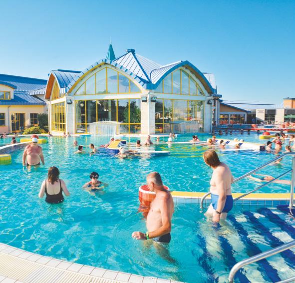 POBYTY AUTOBUSEM Sárvár hotel Park Inn**** POLOPENZE Lázně Město se pyšní dvěma vydatnými prameny termální vody.