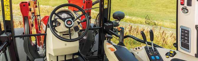 14 www.masseyferguson.com Špička v ovládání i komfortu Řada MF 900 čelních nakladačů nastavuje standard v ovládání i ergonomii.