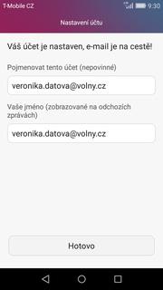 volny.cz stisknete ikonu E-mail. Vyberete možnost Volny.cz. 3.