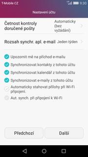 outlook.cz stisknete ikonu E-mail.