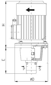 v pt 7 = π 0,16 4 1 1 v pt = 1343 dm min =,3m s Pro pohon hydromotorů byla vybrána sestava hydraulického pohonu od firmy AGRO- HYTOS, používající hydrogenerátory výrobce Jihostroj.