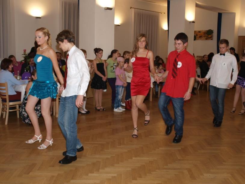 Kurz společenského chování a tance Poprvé se Kurz společenského chování a tance uskutečnil na podzim šk. roku 2002 2003.