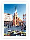 V roce 1205 byl založen v blízkém sousedství náměstí kostel Pod wezwaniem Wniebowzięcia Najświętszej Marii