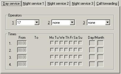 Na obrazovce se zobrazí okno s nastavením funkčních kláves pro ISDN telefonní přístroj (číslo 17). Nastavte čtyři programovatelná tlačítka terminálu dle obr. 3.