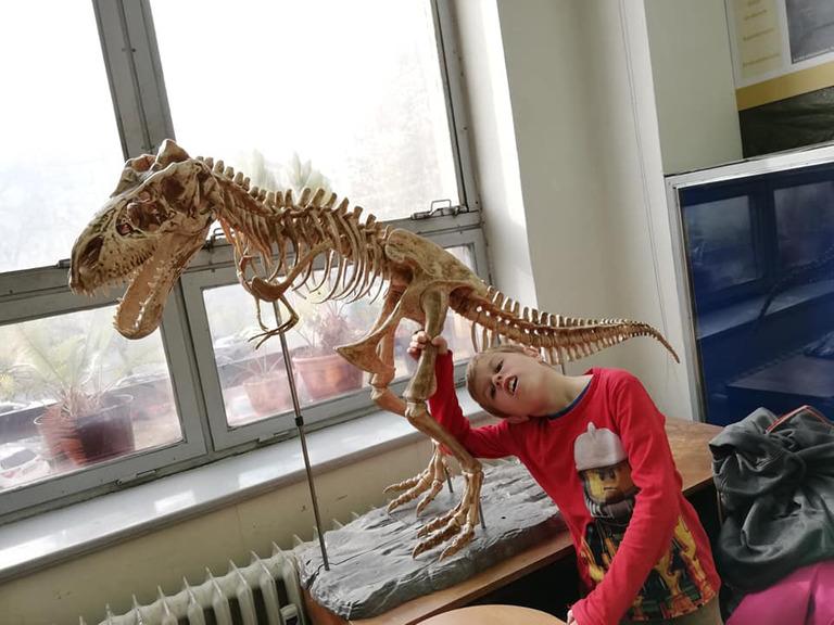 jednorohého nosorožce, šavlozubého tygra a