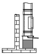 Maximální statické montážní výšky a odstupy (třívrstvé nerez komíny) Maximální statické montážní výšky a odstupy global 0,5/30mm Průměr (mm) a (m) b (m) c (m) d (m) e (m) f (m) 113 30 29 29 4 30 3