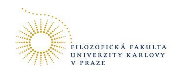 Příloha č. 4: Anketní šetření Univerzita Karlova v Praze, Filozofická fakulta Ústav slavistických a východoevropských studií Nám.