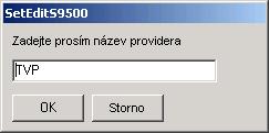 3.c Provider V kapitole 5.d naleznete krátký souhrn funkcí provideru. Je možno vytvořit nové providery. Tyto mohou být použity pro kombinaci kanálů, které jinak náleží odlišným providerům.