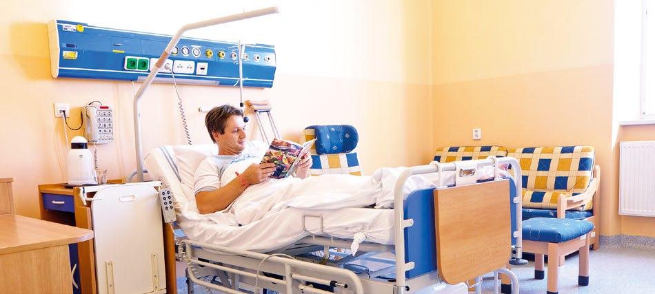 Prezentace jednotlivých oddělení Nemocnice Šternberk 6.3 Nadstandardní pokoj chirurgie 6.3.6. Interní oddělení Odborný zástupce: prim. MUDr.