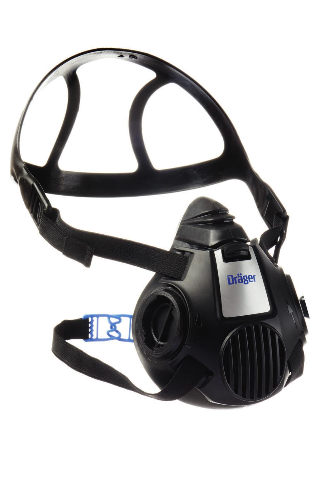 Dräger X-plore 3300 a 3500 Polomaska Dokonalá kombinace Moderní konstrukce a nízká hmotnost poskytují vynikající ochranu a pohodlí.
