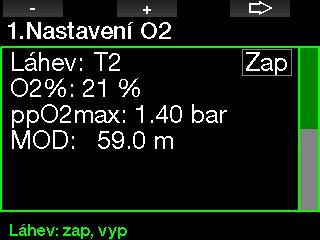 Procházením těchto menu se s nimi snadno a rychle seznámíte. Následují krátké popisy každého jednotlivého výběru.