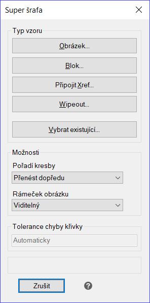 6.13.6. Kreslit 6.13.6.1. Přerušená čára Vytváří čáry a křivky (polyčáry) se symbolem přerušení čáry. Při vytváření zadáváte počáteční, koncový bod a pozici vložení přerušení. 6.13.6.2.