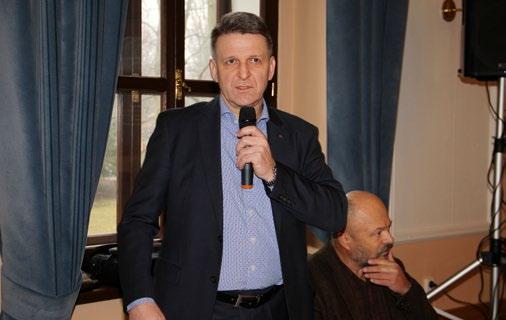 Seminář prezentující úsilí SD o lepší životní prostředí zahájil generální ředitel Ivo Pěgřímek.