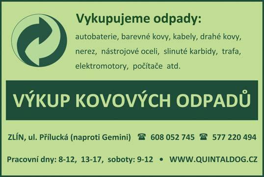 krbových vložek.