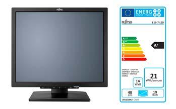 Datasheet FUJITSU Monitor E19-7 LED Monitor s vyspělými technologiemi: 19 (48,3 cm) Nejlepší energeticky úsporné řešení pro kancelářské aplikace Monitor FUJITSU E19-7 LED v sobě spojuje pohodlnou