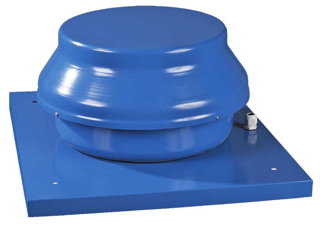 Katalogové VKMKp Střešní ventilátor VKMKp je určen pro odsávání ze