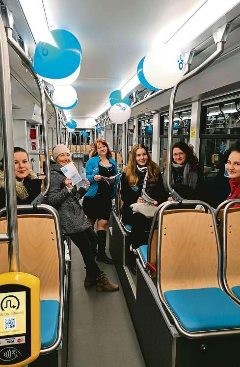 Vyhlášení částky vybrané v průběhu Tyrkysové sbírky Dopravního podniku Ostrava proběhlo ve čtvrtek 29.