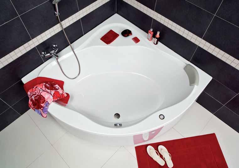 Vana NewDay Vany od: 10 990,- Více pohodlí 140 / 150 Moderní a čistý design pro komfortnější koupání i ve dvou.