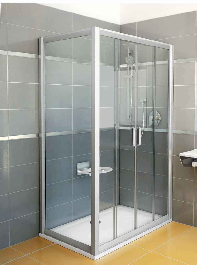 Rapier Elegantně zvýrazní vaši koupelnu Ochrana skla.