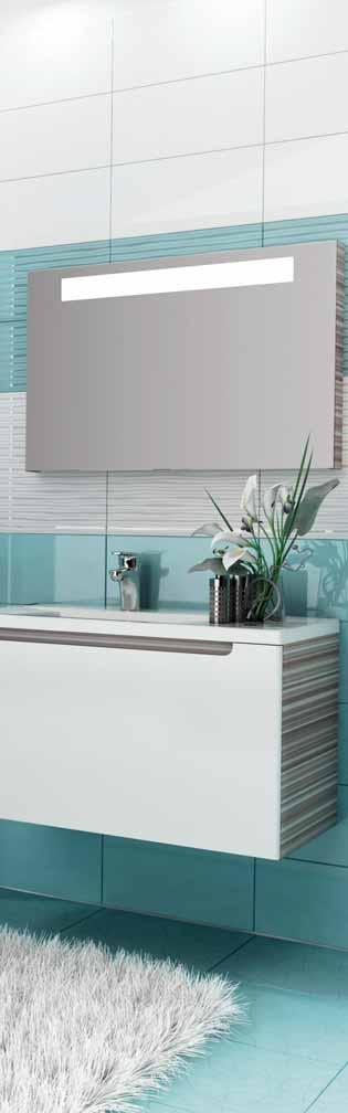 Minimalistický design Představujeme novou řadu sprchových koutů SmartLine v lesklém minimalistickém designu s velkými plochami bezpečnostního skla zdůrazněného kvalitními chromovými panty a držáky,