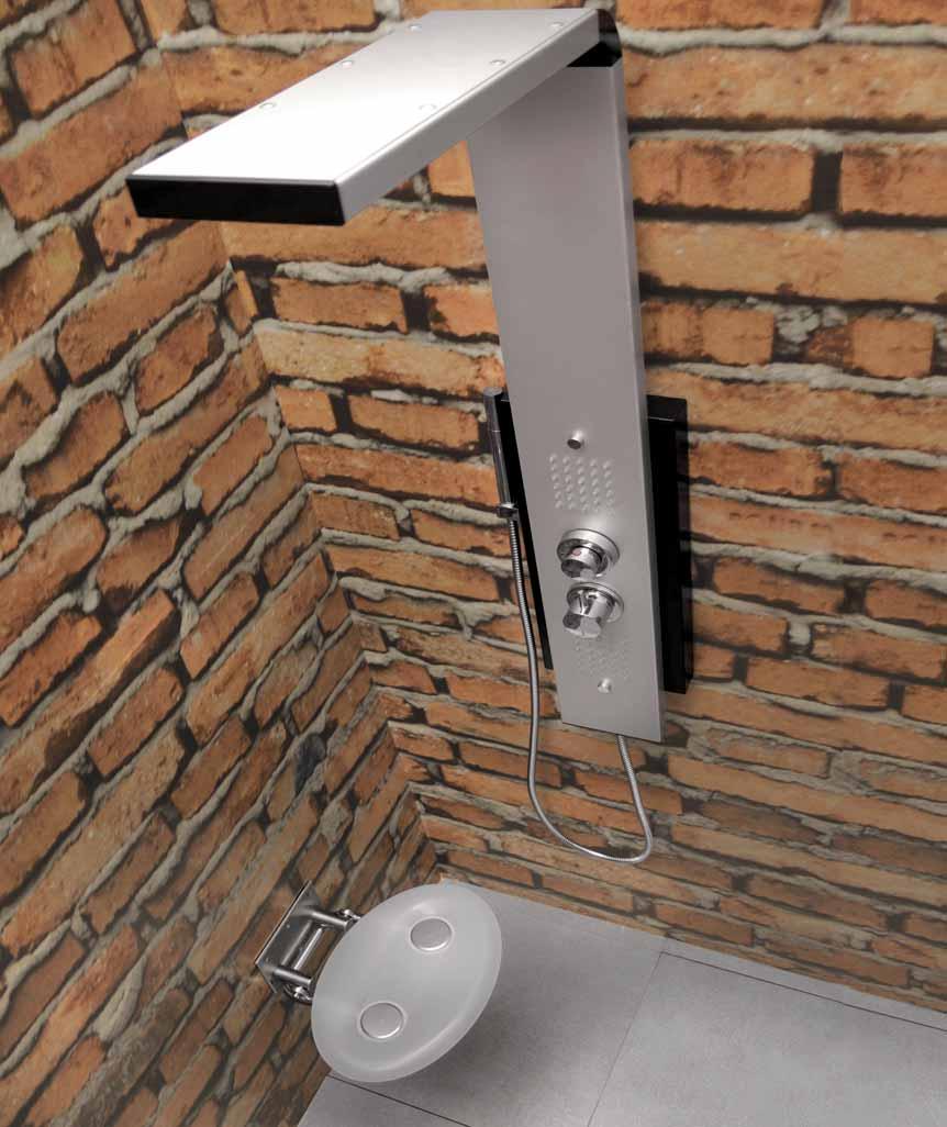 Sedátka Ovo a hydromasážní panely Pro pohodlí ve