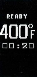 zobrazení stupňů Fahrenheita.
