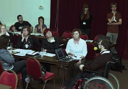 Handicapovaní a dobrovolníci v kulturních institucích ČR.