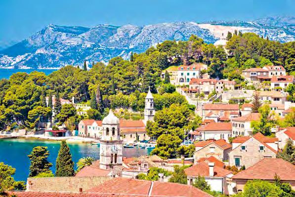 CHORVATSKO Jižní Dalmácie Jižní Dalmácie Brist Trpanj Gradac BOSNA A HERCEGOVINA OSTROV KORČULA Perna Orebič Korčula Lumbarda POLOOSTROV PELJEŠAC OSTROV LASTOVO Klek Neum Ston OSTROV MLJET OSTROV