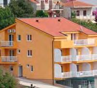 Vybavení domu: Wi-Fi připojení, parkovací místo Vybavení apartmánů: příslušenství, kuchyňský kout, Wi-Fi