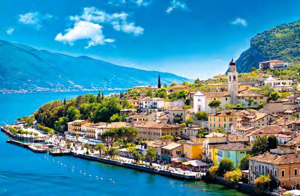 Lago di Garda ITÁLIE Riva del Garda Limone sul Garda Malcesine Lago di Garda Hotel CRISTINA ***» Limone sul Garda 1,5 km Popis: Hotelový komplex, tvořený pěti budovami, se nachází v zahradě a nabízí