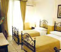 od centra část Recanti, 1 km Giardini Naxos Vzdálenost od pláže: 100 m písečno oblázková pláž Hotel villa LINDA *** Cena za osobu/so So Termíny Noci 1./2. lůžko 3.