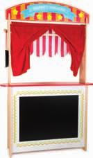 Velikost: 75 x 150 cm. 47 92024........ 625 Kč Divadélka Divadlo Cirkus Látkové závěsné divadlo.