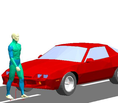 modelovat jako vázanou soustavu těles, přičemž