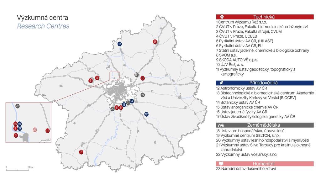 POTENCIÁL STÁT SE JEDNÍM Z NEJBOHATŠÍCH REGIONŮ Výzkumná