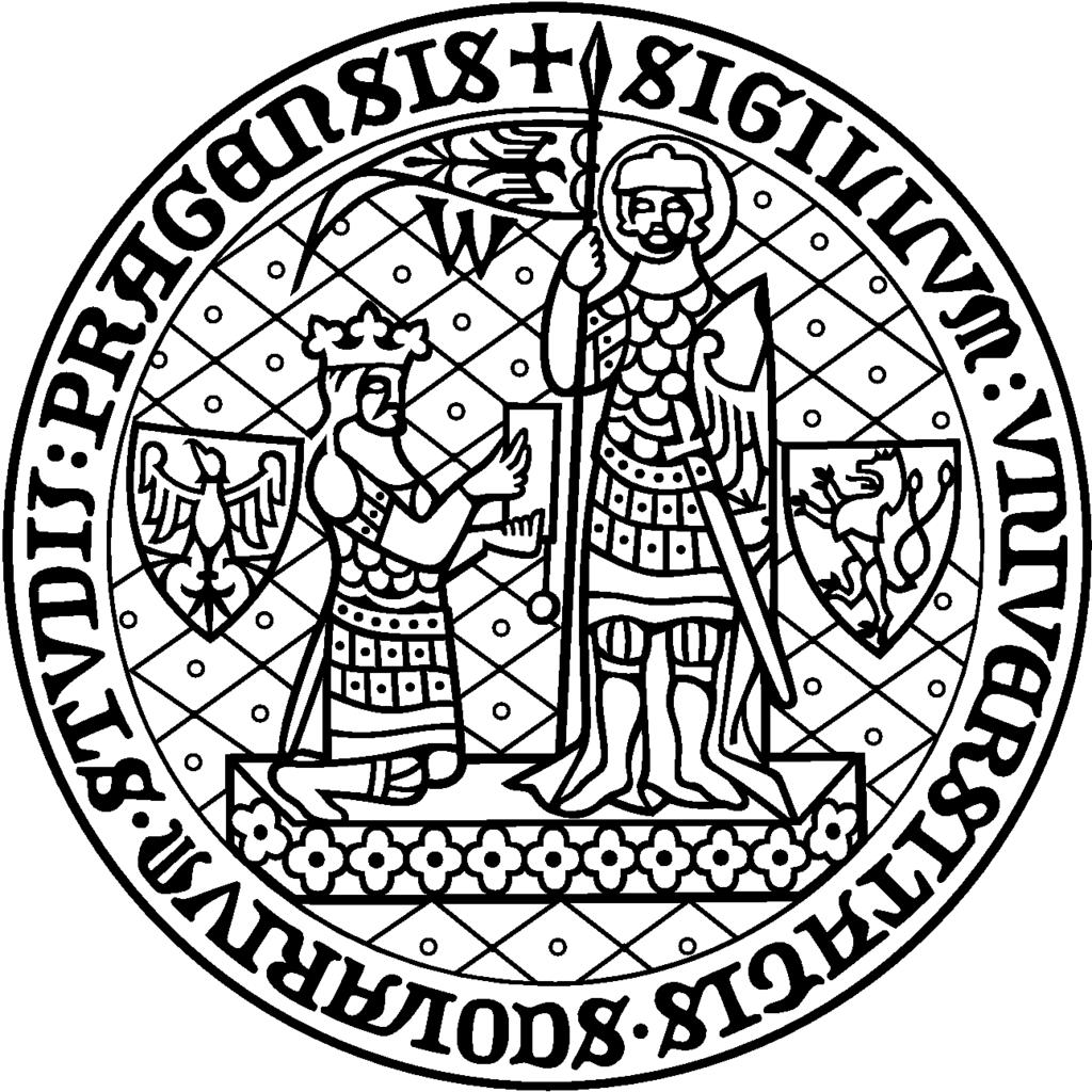 Univerzita Karlova v Praze Přírodovědecká fakulta Obor Geologie Mgr.