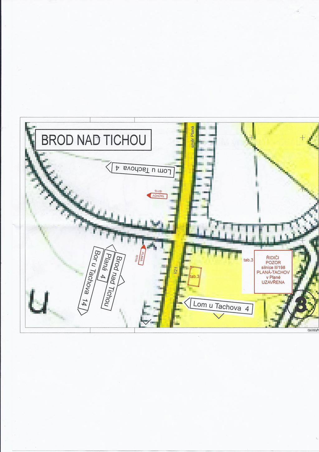 ŘDiČi POZOR silnice 11/198 PLANÁ-TACHOV v