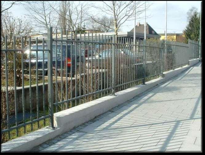 Vzorové provedení oplocení