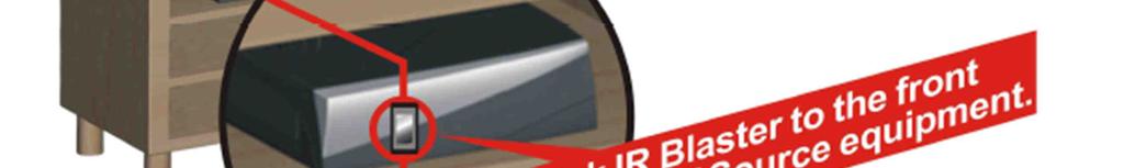 Krok 3: Připojení prodlužovacích kabelů IR rozhraní V případě potřeby použijte
