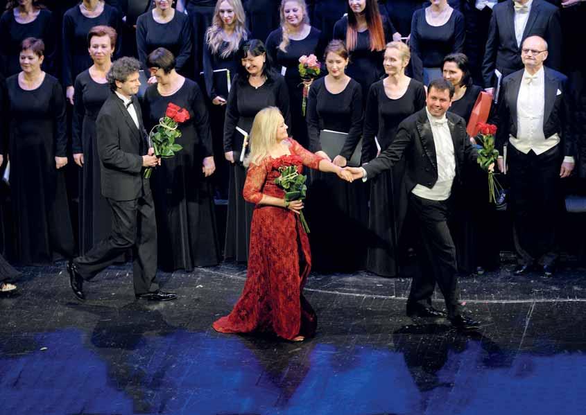 JURIJ GALATENKO LENKA ŽIVOCKÁ PROGRAM: Bedřich Smetana TAJEMSTVÍ Předehra Orchestr opery NDM Bedřich Smetana ČERTOVA STĚNA III.