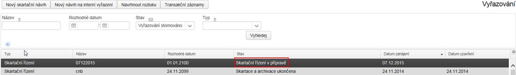 Uživatelská příručka SpS POU obr 176. Ikona signalizující probíhající zařazování do SN Po klinutí na ikonu se zobrazí informace o probíhajících akcích: obr 177.