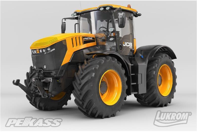 Obrázek 12 Traktor se stejně velkými koly [31] b.
