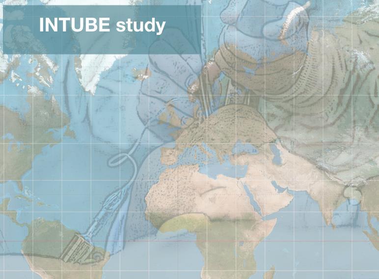 Studie INTUBE Mezinárodní observační studie k pochopení dopadu zajištění průchodnosti dýchacích cest u kriticky nemocných pacientů a nejlepší používané postupy INternational observational study To